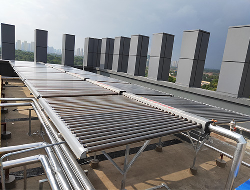 長(zhǎng)沙軌道交通3#線地鐵站太陽(yáng)能熱水工程