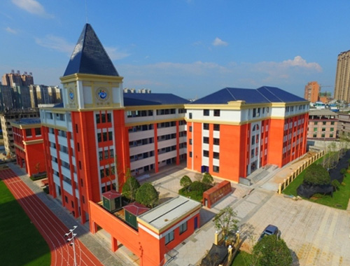 湖南長(zhǎng)沙河口小學(xué)（金灣小學(xué)）平板太陽(yáng)能熱水工程案例